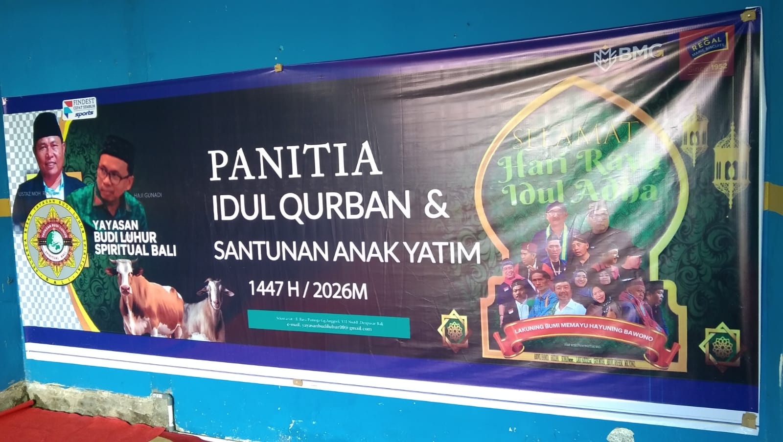 Qurban Idul Adha 1447 H: Harmoni Kebersamaan Yayasan Budi Luhur Spiritual Bali di Gang Anggrek Pemogan Denpasar