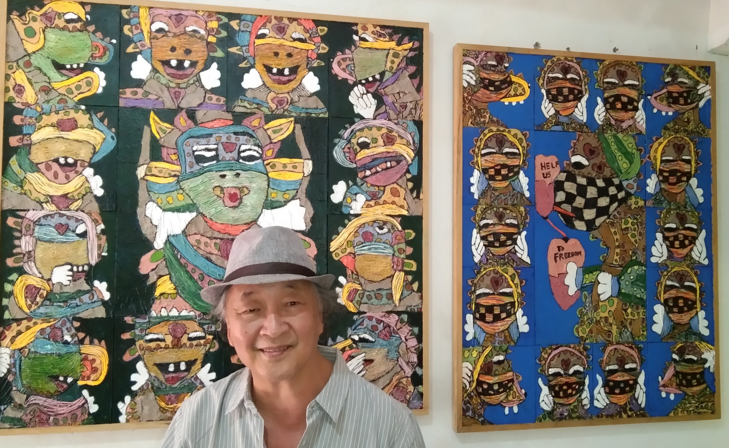 A Solo Exhibition by Antonius Kho "Faces Of The Soul " at Biji ArtSpace Ubud