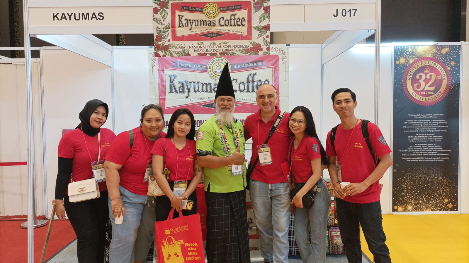 KayuMas Kopi Raih Omzet Bagus di Bali Interfood 2026, Pengunjung dari Mancanegara Padati BNDCC Nusa Dua