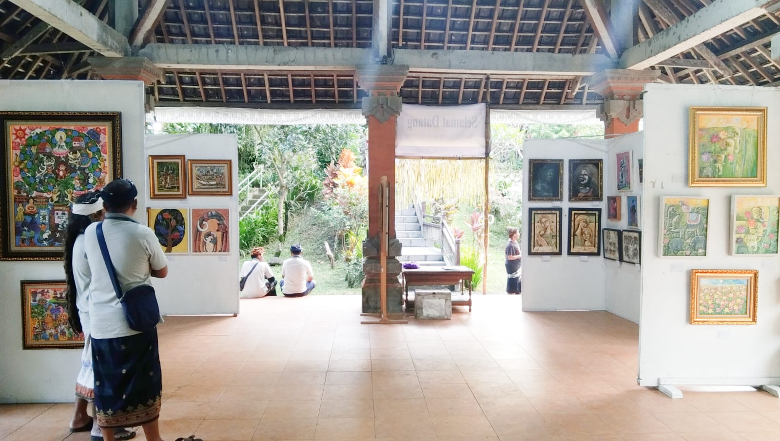 Goa Gajah Ubud Gelar Pameran Lukisan bertema Beji sebagai Philosophi Kehidupan