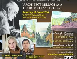 ARCHITECT BERLAGE AND THE DUTCH EAST INDIES